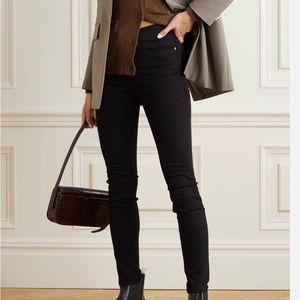 Frame Le Skinny Black Jeans